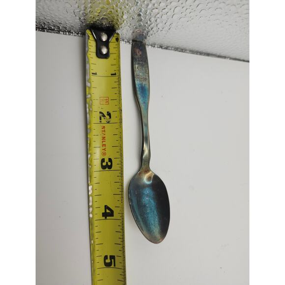 Vtg Onieda 1979 Khartum Temple MSA Winnipeg Manitoba Souvenir Spoon Set w/ Box - Picture 3 of 9